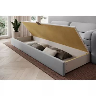 Stilvolles Sofa mit Stauraum ELYSIA - Hellgrau