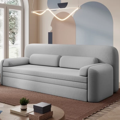 Stilvolles Sofa mit Stauraum ELYSIA - Hellgrau