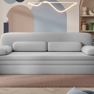 Stilvolles Sofa mit Stauraum ELYSIA - Hellgrau