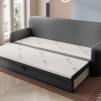 Stilvolles Sofa mit Stauraum ELYSIA – Dunkelgrau