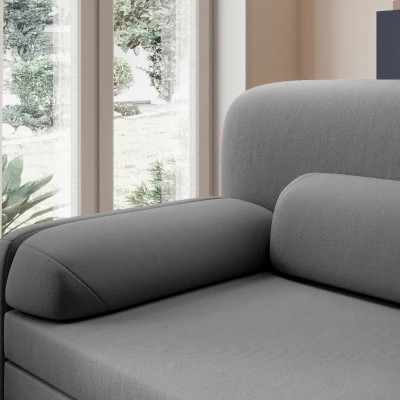 Stilvolles Sofa mit Stauraum ELYSIA – Dunkelgrau