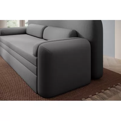 Stilvolles Sofa mit Stauraum ELYSIA – Dunkelgrau