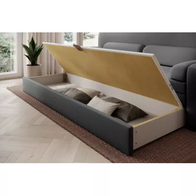 Stilvolles Sofa mit Stauraum ELYSIA – Dunkelgrau