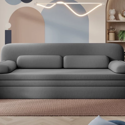 Stilvolles Sofa mit Stauraum ELYSIA – Dunkelgrau