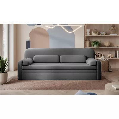 Stilvolles Sofa mit Stauraum ELYSIA – Dunkelgrau