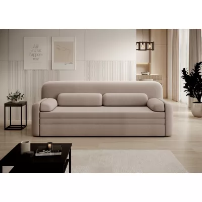 Stilvolles Sofa mit Stauraum ELYSIA – hellbeige