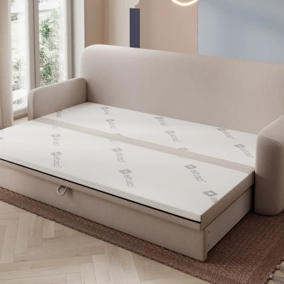 Stilvolles Sofa mit Stauraum ELYSIA – hellbeige