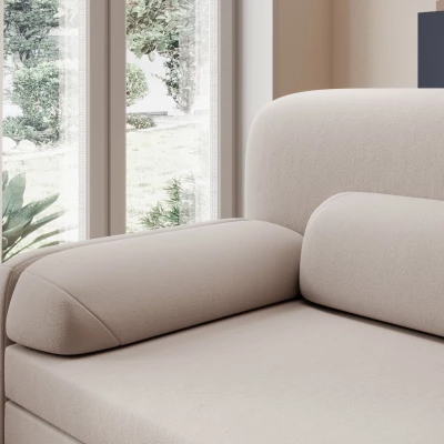 Stilvolles Sofa mit Stauraum ELYSIA – hellbeige