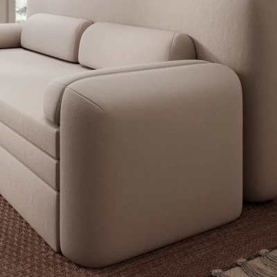 Stilvolles Sofa mit Stauraum ELYSIA – hellbeige