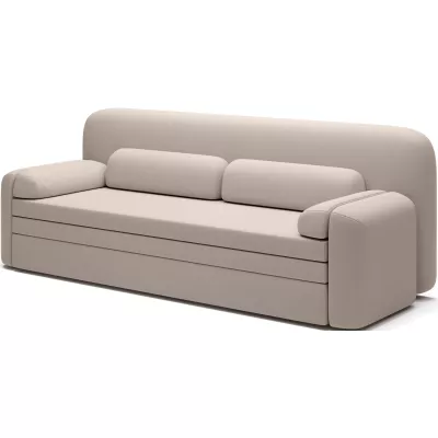 Stilvolles Sofa mit Stauraum ELYSIA – hellbeige