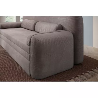 Stilvolles Sofa mit Stauraum ELYSIA - hellbraun