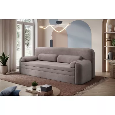 Stilvolles Sofa mit Stauraum ELYSIA - hellbraun