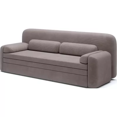 Stilvolles Sofa mit Stauraum ELYSIA - hellbraun
