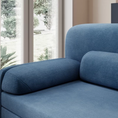 Stilvolles Sofa mit Stauraum ELYSIA - blau