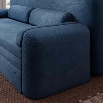 Stilvolles Sofa mit Stauraum ELYSIA - blau