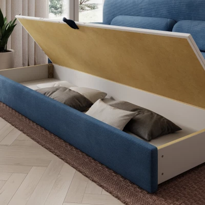 Stilvolles Sofa mit Stauraum ELYSIA - blau
