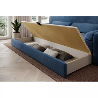 Stilvolles Sofa mit Stauraum ELYSIA - blau