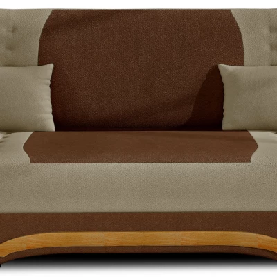 FAELINA Zweisitzer-Sofa - braun/beige