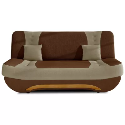 FAELINA Zweisitzer-Sofa - braun/beige