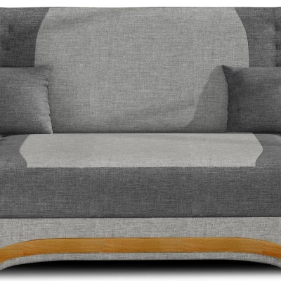 FAELINA Zweisitzer-Sofa - grau / dunkelgrau