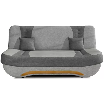 FAELINA Zweisitzer-Sofa - grau / dunkelgrau