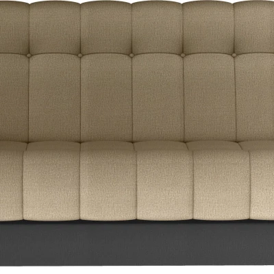 Dreisitzer-Sofa KAINDRA – hellbraun/dunkelgrau