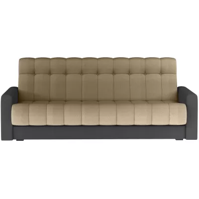 Dreisitzer-Sofa KAINDRA – hellbraun/dunkelgrau
