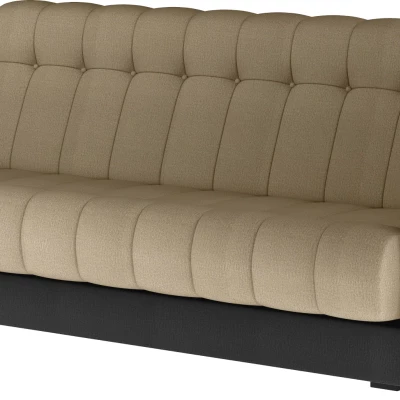 Dreisitzer-Sofa KAINDRA – hellbraun/dunkelgrau