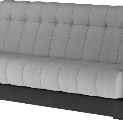 Dreisitzer-Sofa KAINDRA - grau / dunkelgrau
