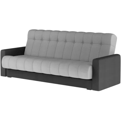 Dreisitzer-Sofa KAINDRA - grau / dunkelgrau