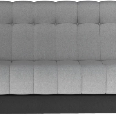 Dreisitzer-Sofa KAINDRA - grau / dunkelgrau