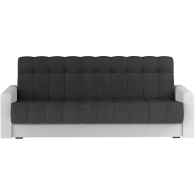 Dreisitzer-Sofa KAINDRA - Anthrazit / Weiß
