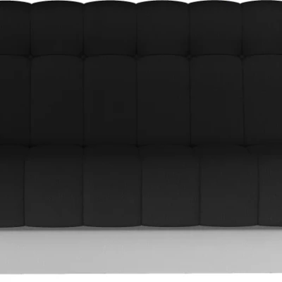 Dreisitzer-Sofa KAINDRA – schwarz/weiß