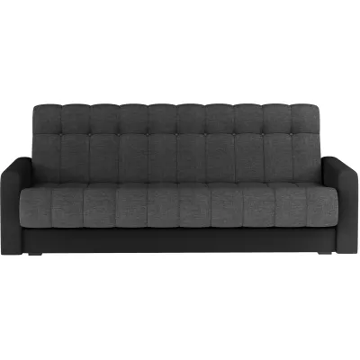 Dreisitzer-Sofa KAINDRA - grau/schwarz