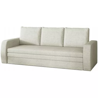Schlafsofa mit Stauraum LYSITHEA - hellbeige