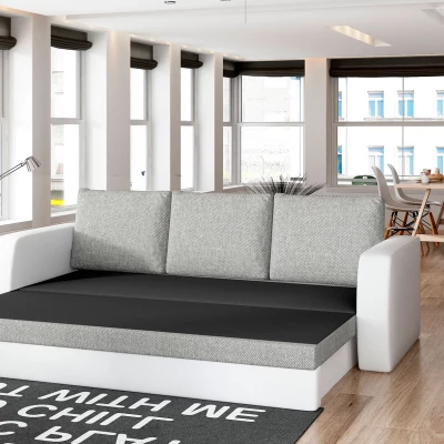 Schlafsofa mit Stauraum LYSITHEA - rot