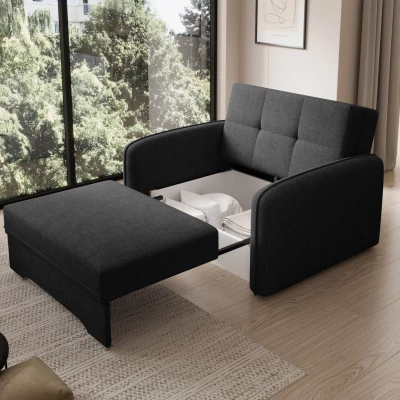 Schlafsofa MELISANDE 1 - schwarz