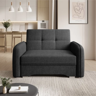 Schlafsofa MELISANDE 1 - schwarz