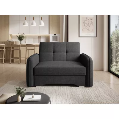Schlafsofa MELISANDE 1 - schwarz