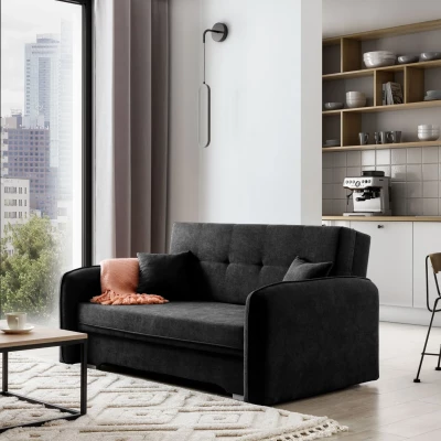 Schlafsofa MELISANDE 2 - schwarz