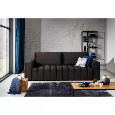 Sofa mit Stauraum ILANIS – dunkelbraun