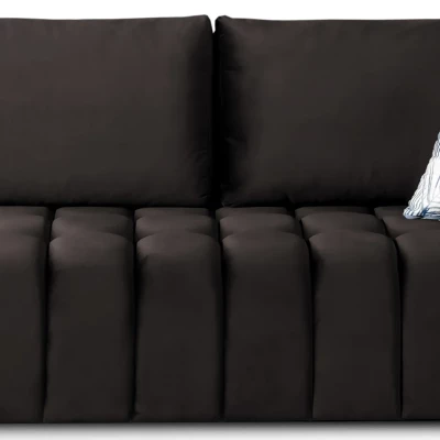Sofa mit Stauraum ILANIS – dunkelbraun