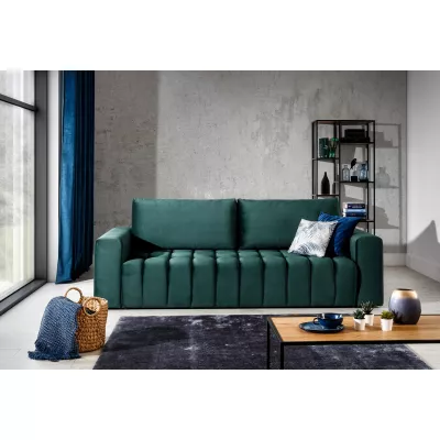 Sofa mit Stauraum ILANIS - grün