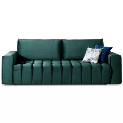 Sofa mit Stauraum ILANIS - grün