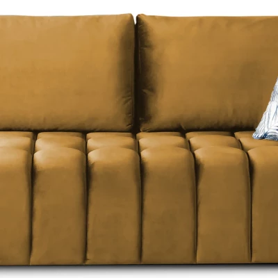 Sofa mit Stauraum ILANIS - Senf