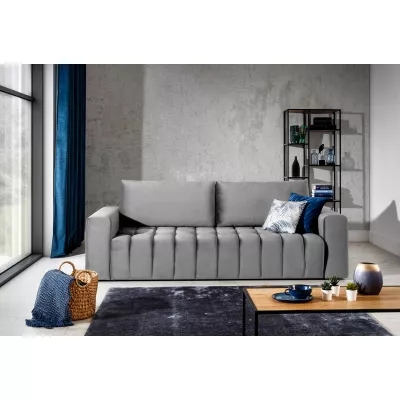 Sofa mit Stauraum ILANIS – hellgrau