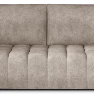 Sofa mit Stauraum ILANIS – beiges Öko-Leder
