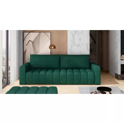 Sofa mit Stauraum ILANIS – Flaschengrün