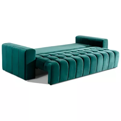Sofa mit Stauraum ILANIS – Flaschengrün