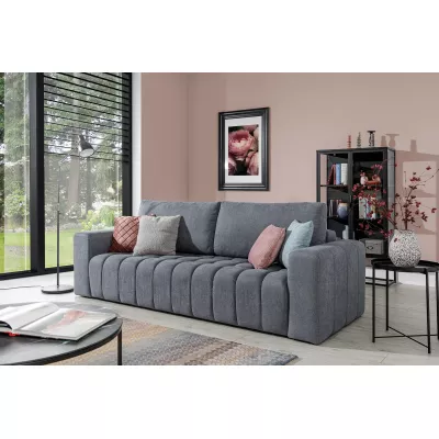 Sofa mit Stauraum ILANIS - grau